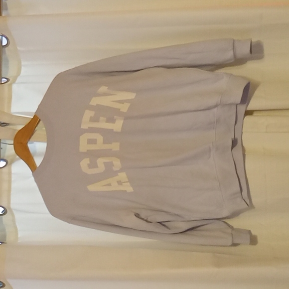 Blue aspen crewneck